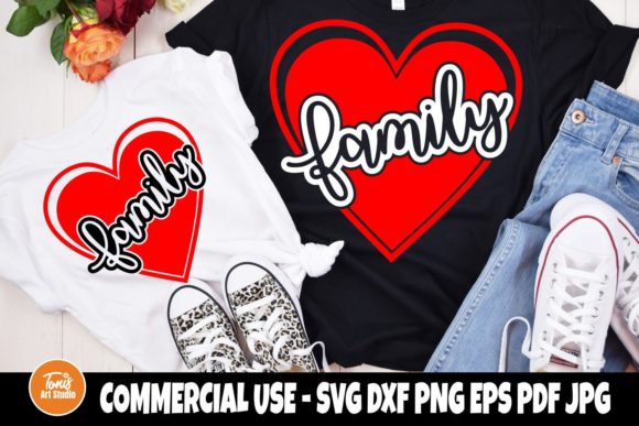 Family Saying SVG Graphics for Crafts Projects