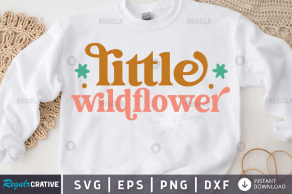 Little Wildflower SVG Design