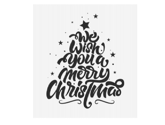 Merry Christmas Tree Quote Graphic: Crafts & Graphics for Local Brands
