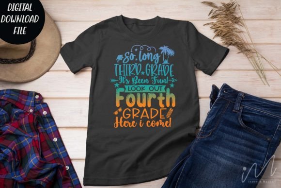 So Long Third Grade SVG Graphics for Crafts